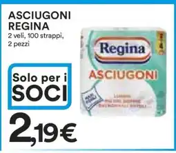 Coop Asciugoni Regina offerta