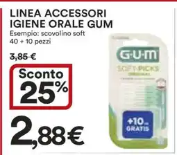 Coop LINEA ACCESSORI IGIENE ORALE GUM offerta