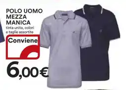 Coop POLO UOMO MEZZA MANICA offerta