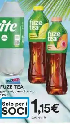 Coop Fuze Tea offerta