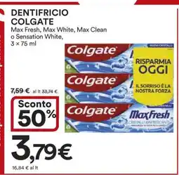 Coop DENTIFRICIO COLGATE offerta