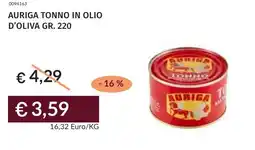Prezzemolo e Vitale Auriga tonno in olio d'oliva offerta