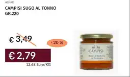 Prezzemolo e Vitale Campisi sugo al tonno offerta