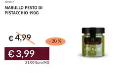 Prezzemolo e Vitale Marullo pesto di pistacchio offerta