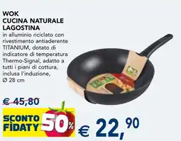 Esselunga Wok cucina naturale LAGOSTINA offerta