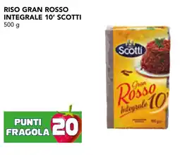 Esselunga Riso gran rosso integrale 10' SCOTTI offerta