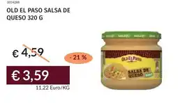 Prezzemolo e Vitale Old el paso salsa de queso offerta
