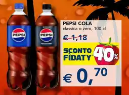 Esselunga PEPSI COLA classica o zero offerta