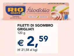 Esselunga Filetti di sgombro grigliati RIO MARE offerta