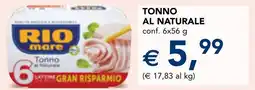 Esselunga Tonno al naturale RIO MARE offerta
