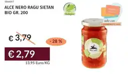 Prezzemolo e Vitale Alce nero ragu sietan bio offerta
