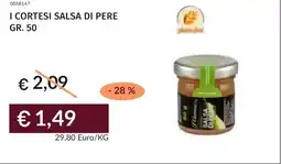 Prezzemolo e Vitale I cortesi salsa di pere offerta