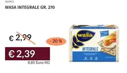 Prezzemolo e Vitale Wasa integrale offerta