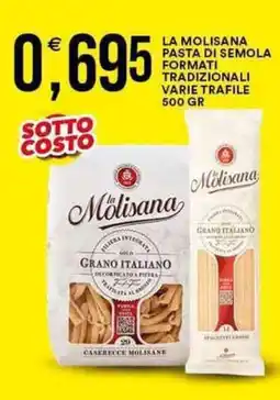 Vantaggio Cash&Carry La molisana pasta di semola formati tradizionali varie trafile offerta