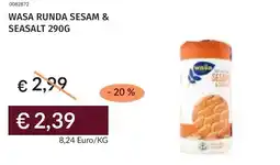 Prezzemolo e Vitale Wasa runda sesam & seasalt offerta