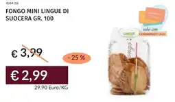 Prezzemolo e Vitale Fongo mini lingue di suocera offerta