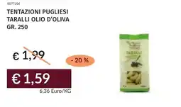 Prezzemolo e Vitale Tentazioni pugliesi taralli olio d'oliva offerta