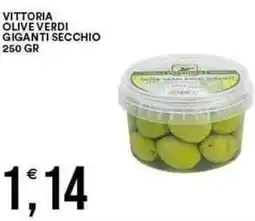 Vantaggio Cash&Carry Vittoria olive verdi giganti secchio offerta
