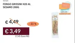 Prezzemolo e Vitale Fongo grissini h20 al sesamo offerta