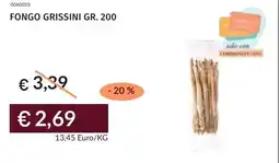 Prezzemolo e Vitale Fongo grissini offerta