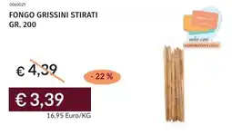 Prezzemolo e Vitale Fongo grissini stirati offerta