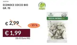 Prezzemolo e Vitale Econoce cocco bio offerta