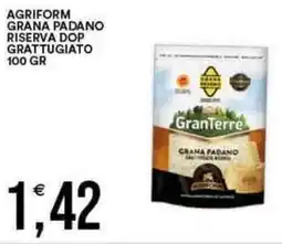 Vantaggio Cash&Carry Agriform grana padano riserva dop grattugiato offerta