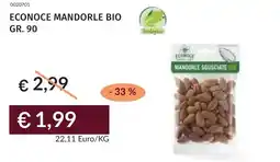 Prezzemolo e Vitale Econoce mandorle bio offerta