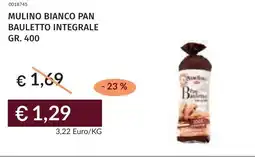 Prezzemolo e Vitale Mulino bianco pan bauletto integrale offerta