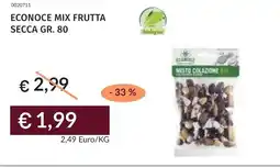 Prezzemolo e Vitale Econoce mix frutta secca offerta