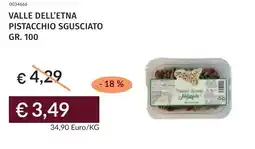 Prezzemolo e Vitale Valle dell'etna pistacchio sgusciato offerta