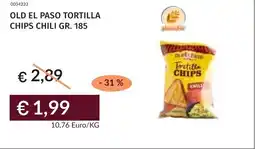 Prezzemolo e Vitale Old el paso tortilla chips chili offerta