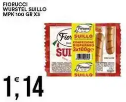 Vantaggio Cash&Carry Fiorucci wurstel suillo mpk offerta