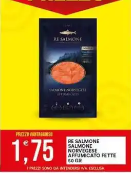 Vantaggio Cash&Carry Re salmone salmone norvegese affumicato fette offerta