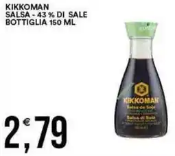 Vantaggio Cash&Carry Kikkoman salsa -43% di sale bottiglia offerta