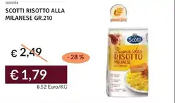 Prezzemolo e Vitale Scotti risotto alla milanese offerta