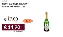 Prezzemolo e Vitale Sieur d'arques cremant de limoux brut offerta