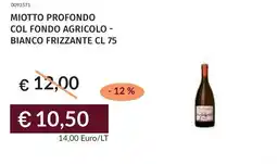 Prezzemolo e Vitale Miotto profondo col fondo agricolo - bianco frizzante offerta