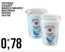Vantaggio Cash&Carry Vipiteno yogurt bianco magro/ naturale intero offerta