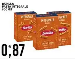 Vantaggio Cash&Carry Barilla pasta integrale integrale offerta