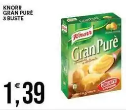 Vantaggio Cash&Carry Knorr gran pure 3 buste offerta