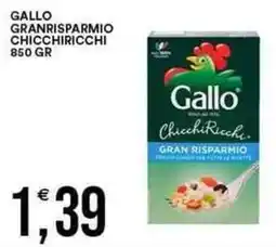 Vantaggio Cash&Carry Gallo granrisparmio chicchiricchi offerta