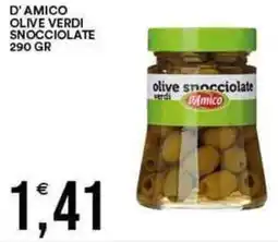 Vantaggio Cash&Carry D'amico olive verdi snocciolate offerta