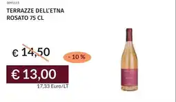 Prezzemolo e Vitale Terrazze dell'etna rosato offerta