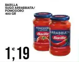 Vantaggio Cash&Carry Barilla sugo arrabbiata/ pomodoro offerta
