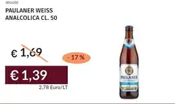 Prezzemolo e Vitale Paulaner weiss analcolica offerta