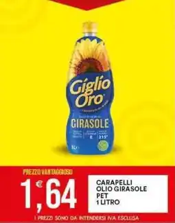 Vantaggio Cash&Carry Carapelli olio girasole pet offerta