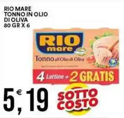 Vantaggio Cash&Carry Rio mare tonno in olio di oliva offerta