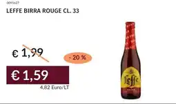 Prezzemolo e Vitale Leffe birra rouge offerta