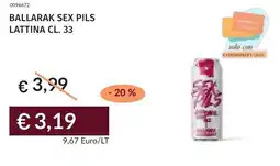 Prezzemolo e Vitale Ballarak sex pils lattina offerta